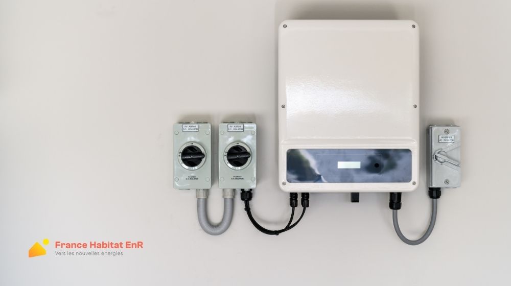 onduleur solaire installation photovoltaïque performance énergie renouvelable France Habitat ENR