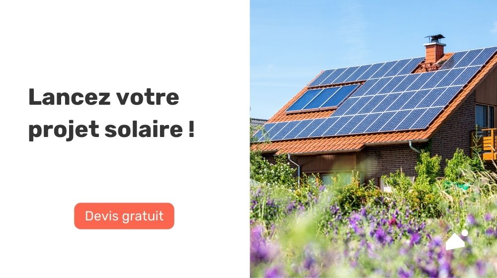 Illustration panneaux photovoltaïque panneaux solaires onduleur compteur groupe électrogène